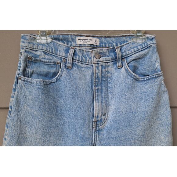 Abercrombie & Fitch Women's The 90s Relaxed Jean High Rise Acid Wash Size 28 6 - Picture 5 of 9
